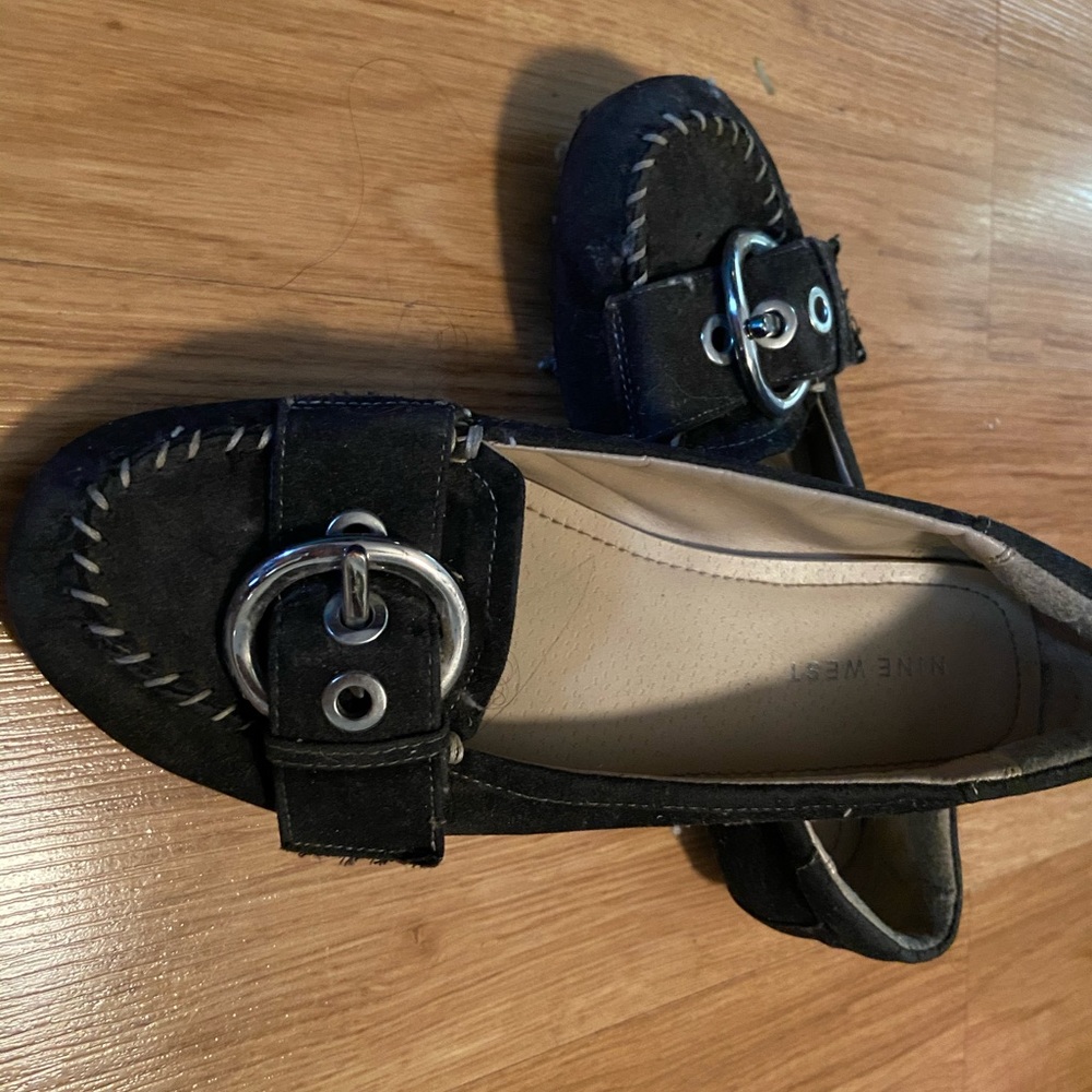 Black sperry shoes